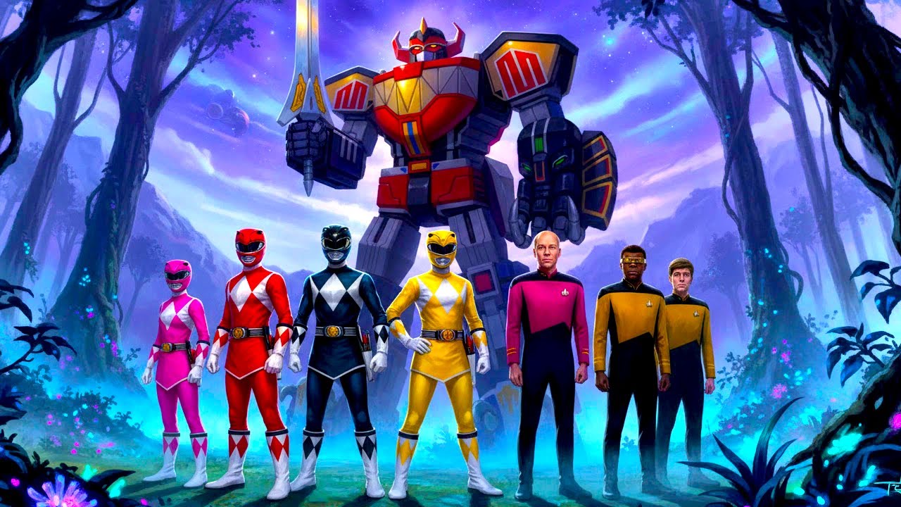 What If Power Rangers Landed in Star Trek? - YouTube