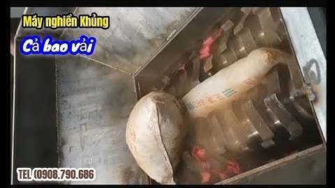 MÁY NGHIỀN VẢI VỤN LỚN, Địa chỉ bán uy tín nhất tại Hồ chí Minh 0908790686