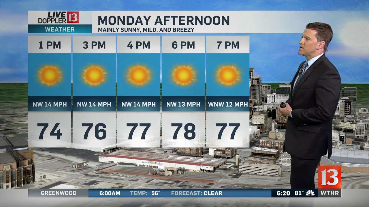 Pleasant week ahead with some storm chances possible - YouTube