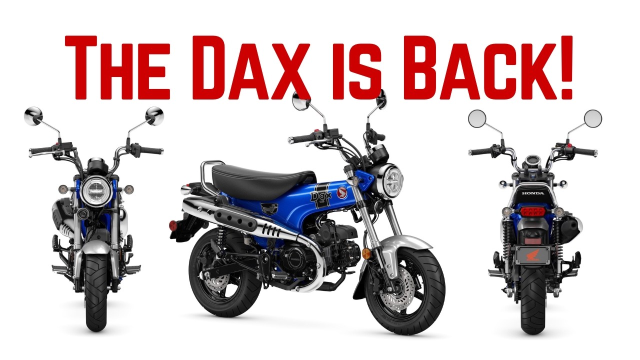 Honda Dax вернулась! | История мини-мотоцикла 125 куб. см и обзор его хода