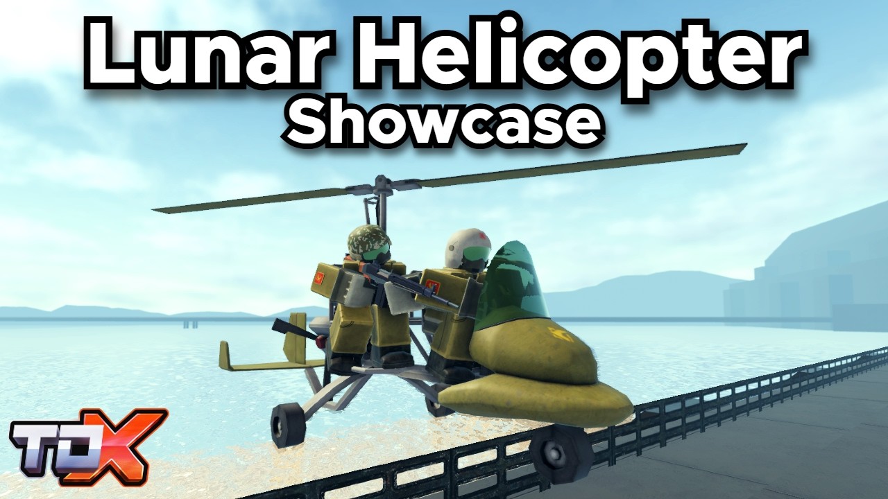 TDX Lunar Helicopter Skin Showcase