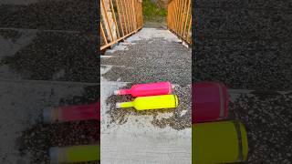 🔥Breaking Glass Bottles an crushing Thngs⚠️ #asmr #satisfying