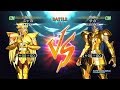 聖闘士星矢　ブレイブ・ソルジャーズ - Saint Seiya Brave Soldiers - Shaka vs Saga (com vs com)
