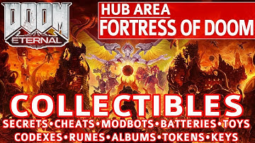 Doom Eternal - Fortress of Doom All Collectible Locations (Secrets, Collectibles, Cheats, Upgrades)