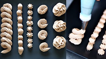 How to use a coupler with Silicon Piping Bag | Amazing buttercream designs for beginners