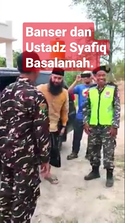 #short Banser Menyambut Pemuka Salafi, Ustadz Syafiq Basalamah