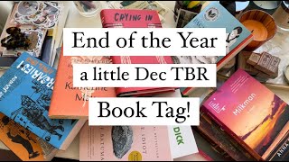 End of the Year Book Tag | Dec TBR | 2021