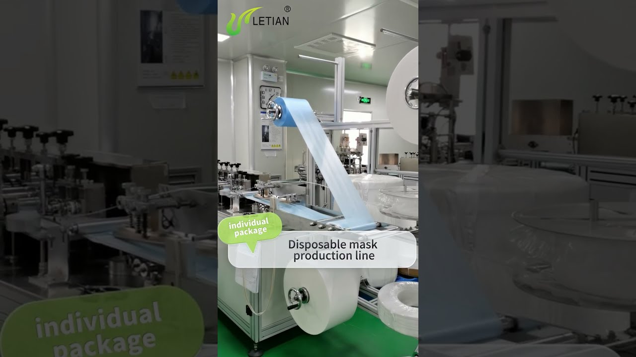 This is How Disposable Masks are Made on a Production Line