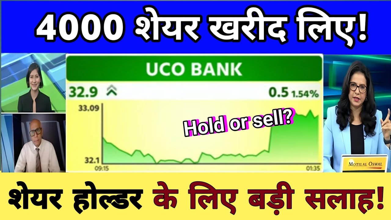 UCO Bank share letest news  | UCO Bank share next Target | UCO Bank share anelysis  02 July 2025