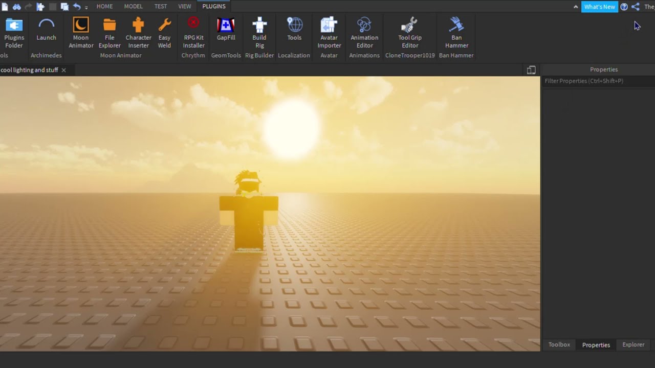 Realistic Lighting Roblox Studio YouTube 