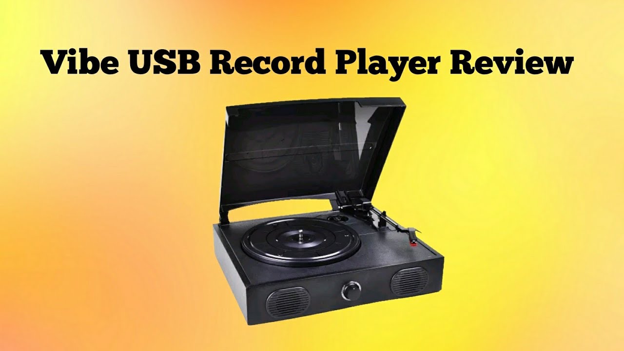 vibe usb turntable