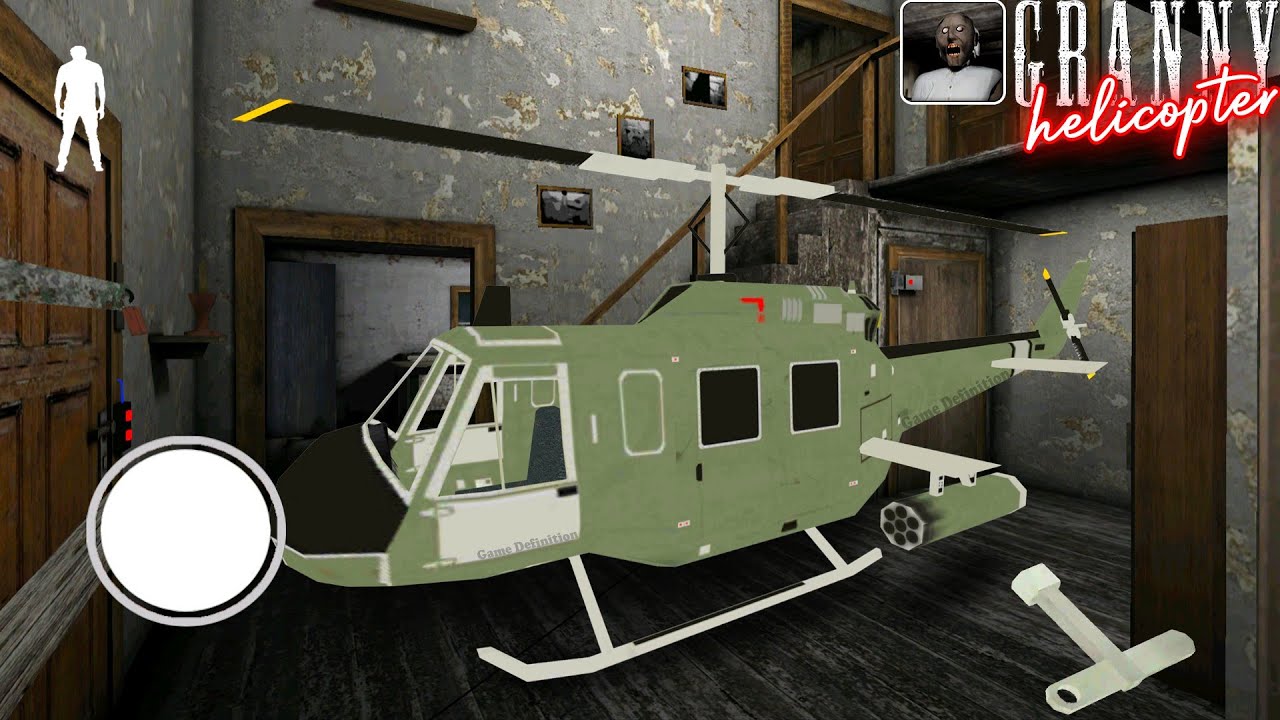 Granny v1.8 New Update  Helicopter Escape in Granny Resurgence | grandpa granny game detective