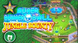⭐️ New - Super Bumper Ball Jungle Bounty slot machine, 2 sessions, bonuses