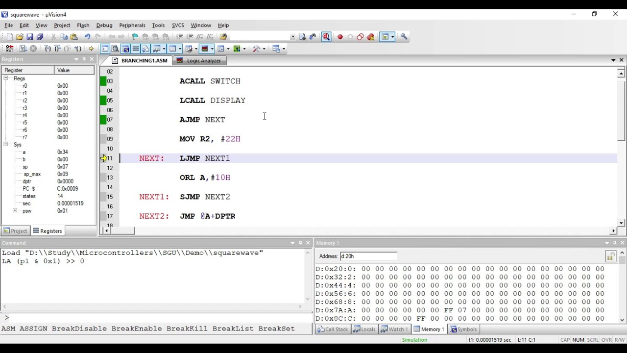 Lecture 12 Branching Instructions Part 1