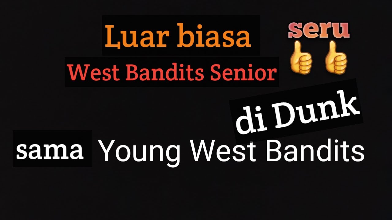 quarter 1 full game, West Bandits Senior vs Young  West Bandits