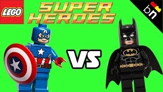 Lego Captain America 76017 Vs Batman 76011