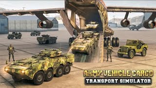 Army Vehicle Cargo Transport Simulator | Armored Jeep & Tank screenshot 1