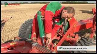 Kverneland Plough settings and Packomat