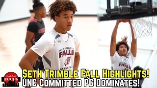 Seth Trimble Fall Highlights! North Carolina Commit Ready For Senior Season!
