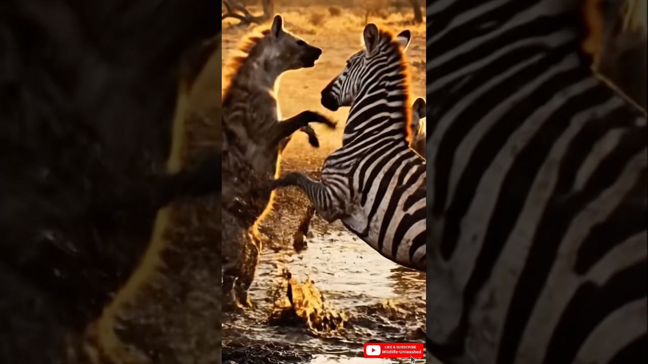 #ZebraVsHyena