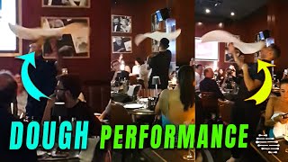 Pizza Restaurant Staff's Doughy Performance
