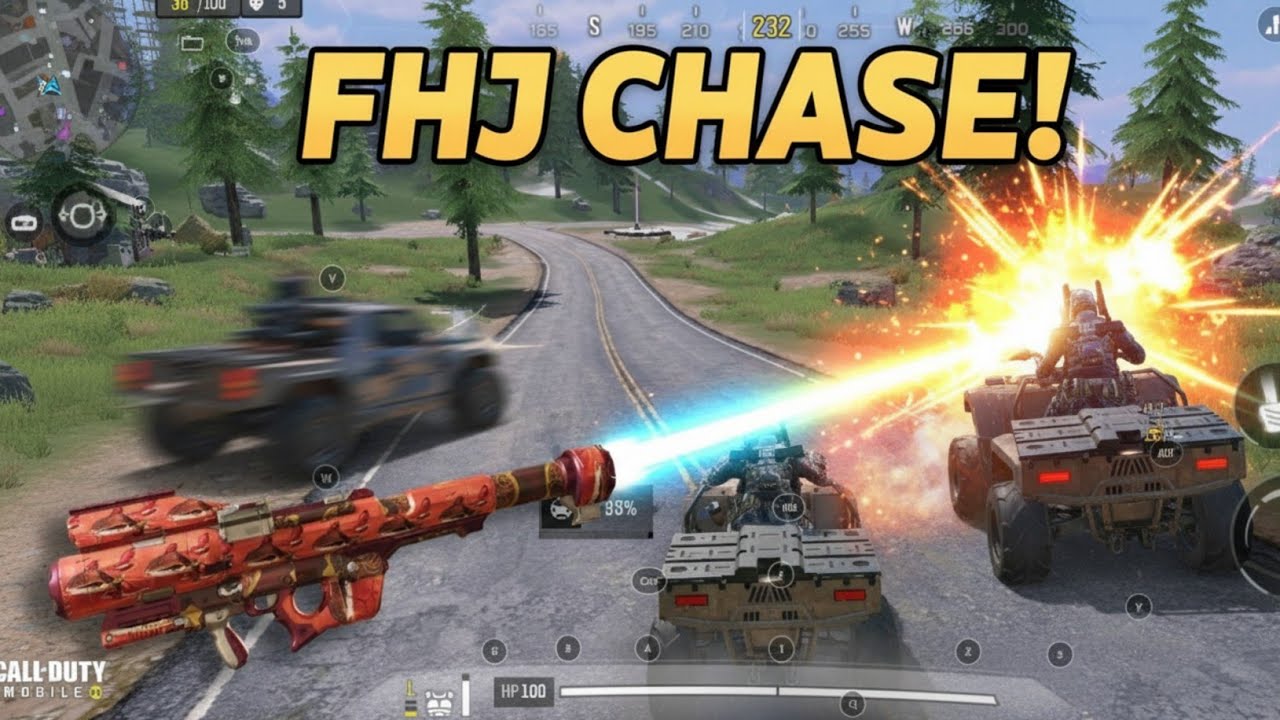 За мной погнался весь отряд с техникой и FHJ-18… но я всё равно оживил своего товарища по команде...