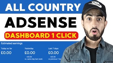 All Countries Unlimited Adsense Dashboard Just One Click | Adsense Active Dashboard Trick | Mr Sham