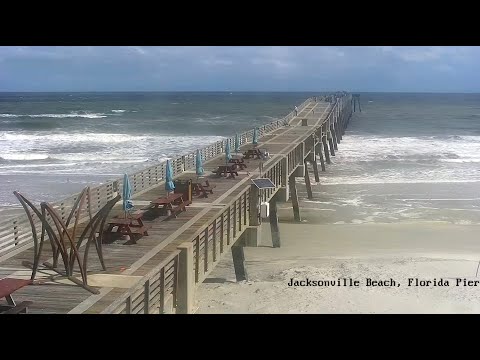 Jacksonville Beach Fishing Pier Live Camera — Jacksonville Beach, FL live camera thumbnail