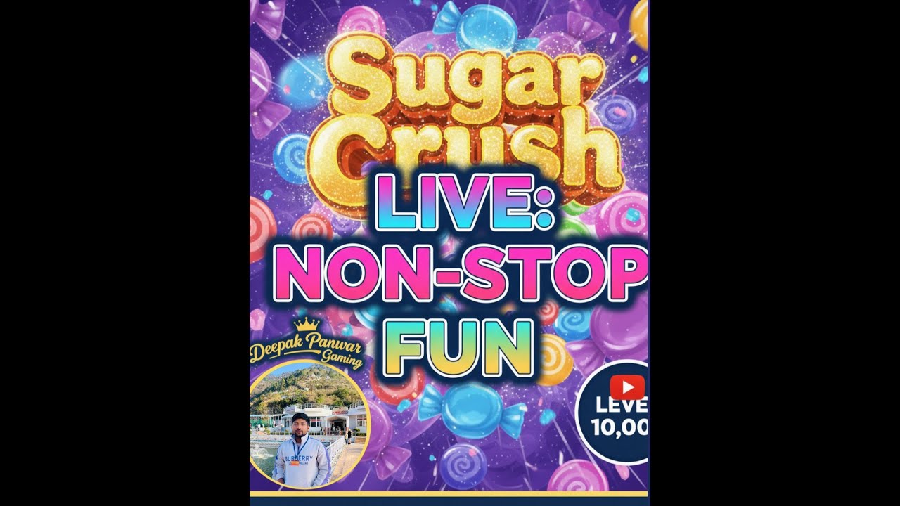 Candy Crush Saga LIVE: Level 10,000 Tak Ka Safar! 🍭 ft. Deepak Panwar