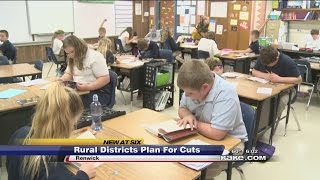 Rural school districts plan for funding cuts