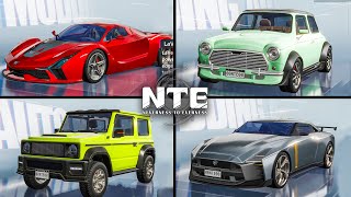 All Car in NTE Showcase | Neverness to Everness