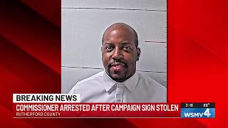 Rutherford County commissioner candidate’s opponent charged in alleged campaign-sign theft