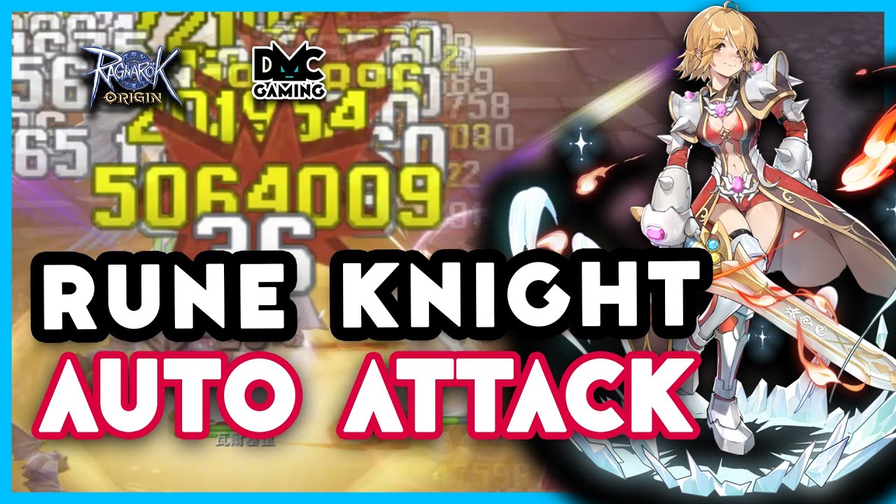 INSANE DMG! RUNE KNIGHT SWORD BUILD DAMAGE TEST | RAGNAROK ORIGIN - YouTube