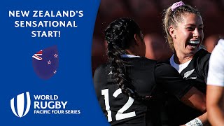 Black Ferns relentless! | New Zealand v USA | Opening 10 Minutes | Pacific Four Series