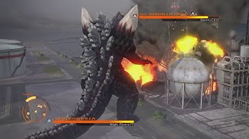 GODZILLA PS4 - Online Battles: SpaceGodzilla vs. Godzilla 2014