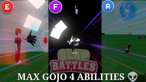 Slap battles script • Max Gojo custom glove + crash server