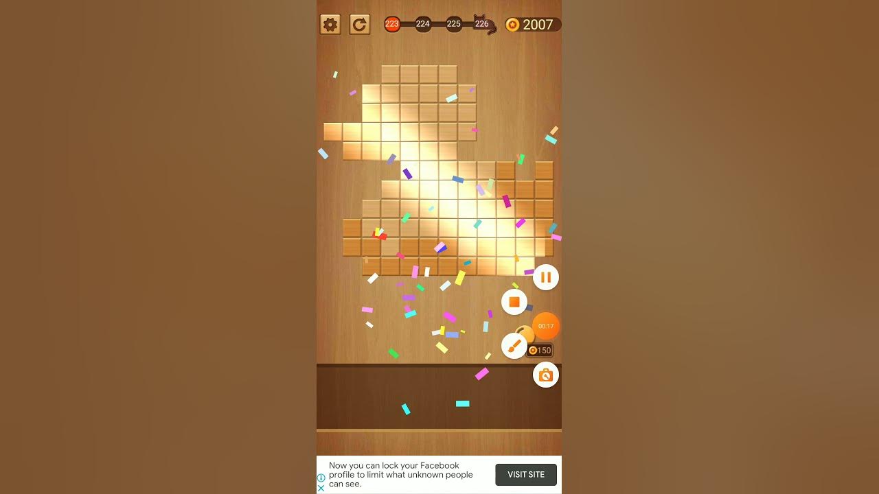 HIGH IQ BlockPuzJIGSAW PUZZLES & WOOD BLOCK PUZZLE GAMELEVEL 223 HIGH IQ PUZZLE SOLVE IN 0.