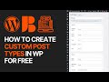 How to create custom post types in wordpress for free borderless plugin guide