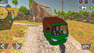 Tuk Tuk Auto Rickshaw Offroad  Driving - Android screenshot 2
