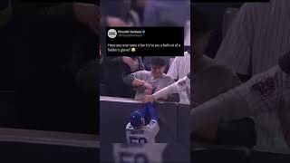What the HELL is going on in Yankee Stadium right now? 😂 #yankees #mlb #baseball #worldseries