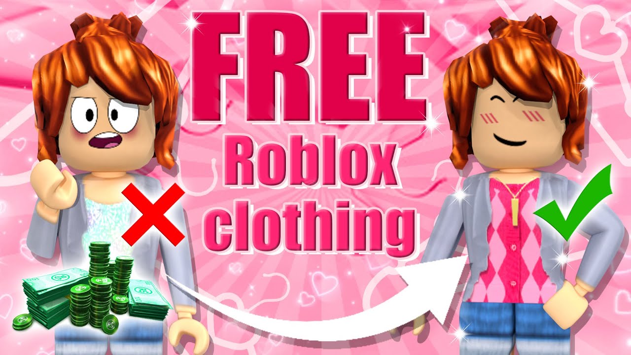 How to get FREE Clothing in Roblox ‧₊˚✩ 