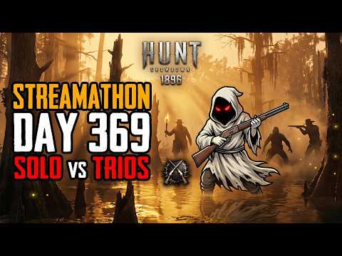 Hunt Showdown ROAD TO HELL is HERE | Solo vs Trios + Maxim 1985 FIRST LOOK | Streamathon Day 369