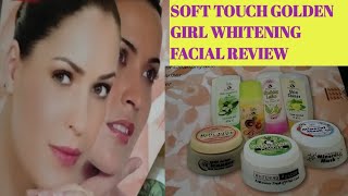 soft touch golden girl facial trial kit honest review| with steps and method screenshot 5