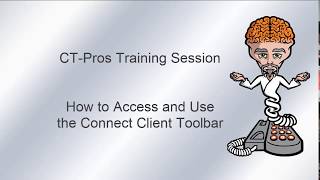 How to use the Connect Toolbar