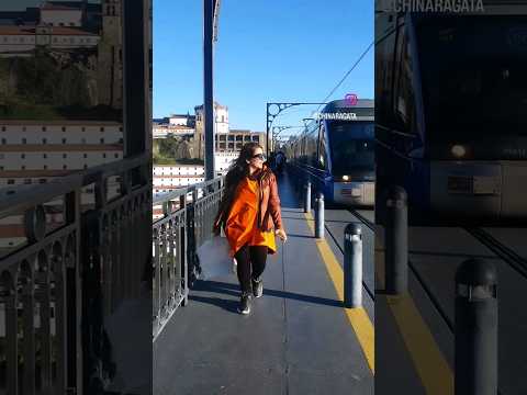 Видео: Жизнь как скоростной поезд Ловите Момент #porto #river #speed #lifestyle #life #orange #moments