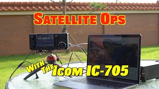 IC-705 Satellite Operations with MacDoppler