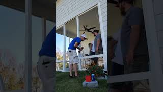 custom window systems. 3 season room installation