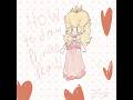 How to draw Princess Peach 🍑 (fast drawing)