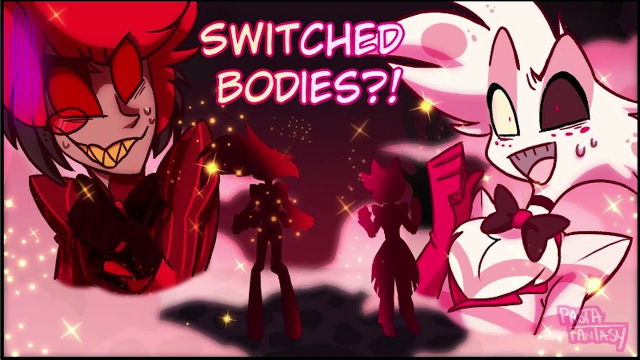 Angel & Alastor switch bodies!!?!? | Hazbin Hotel Comic dub | The switch