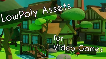 [TUTO] Texturing lowpoly assets for video games